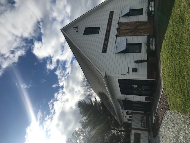 A law office in a white clapboard building
